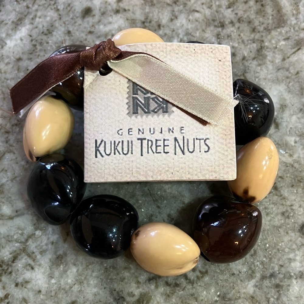 🇺🇸4 For $20 Kukui Nut Stretch Bracelet